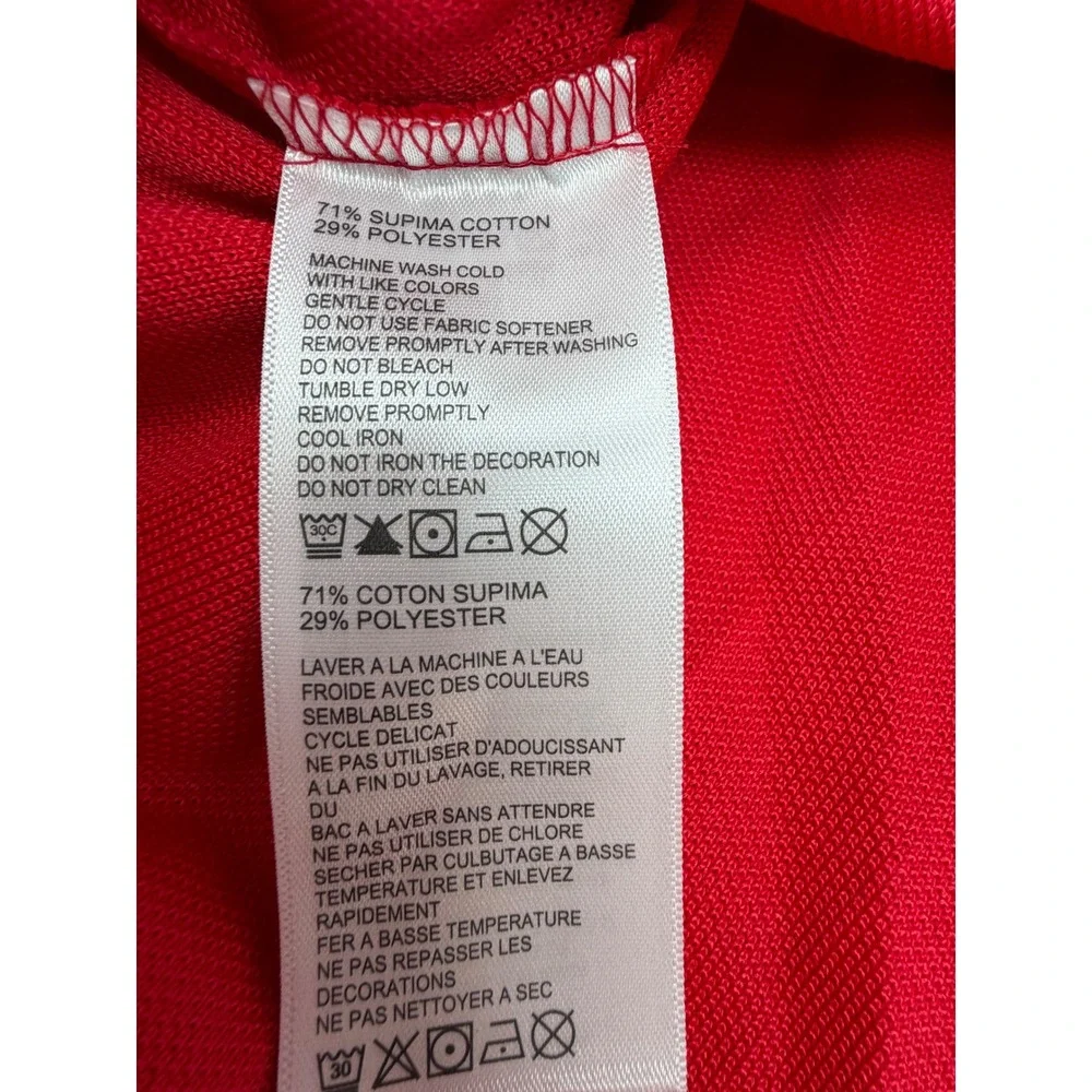 NWT Tommy Bahama Ohio‎ State Buckeyes IslandZone 1/4 Zip Red Supima Men's Medium